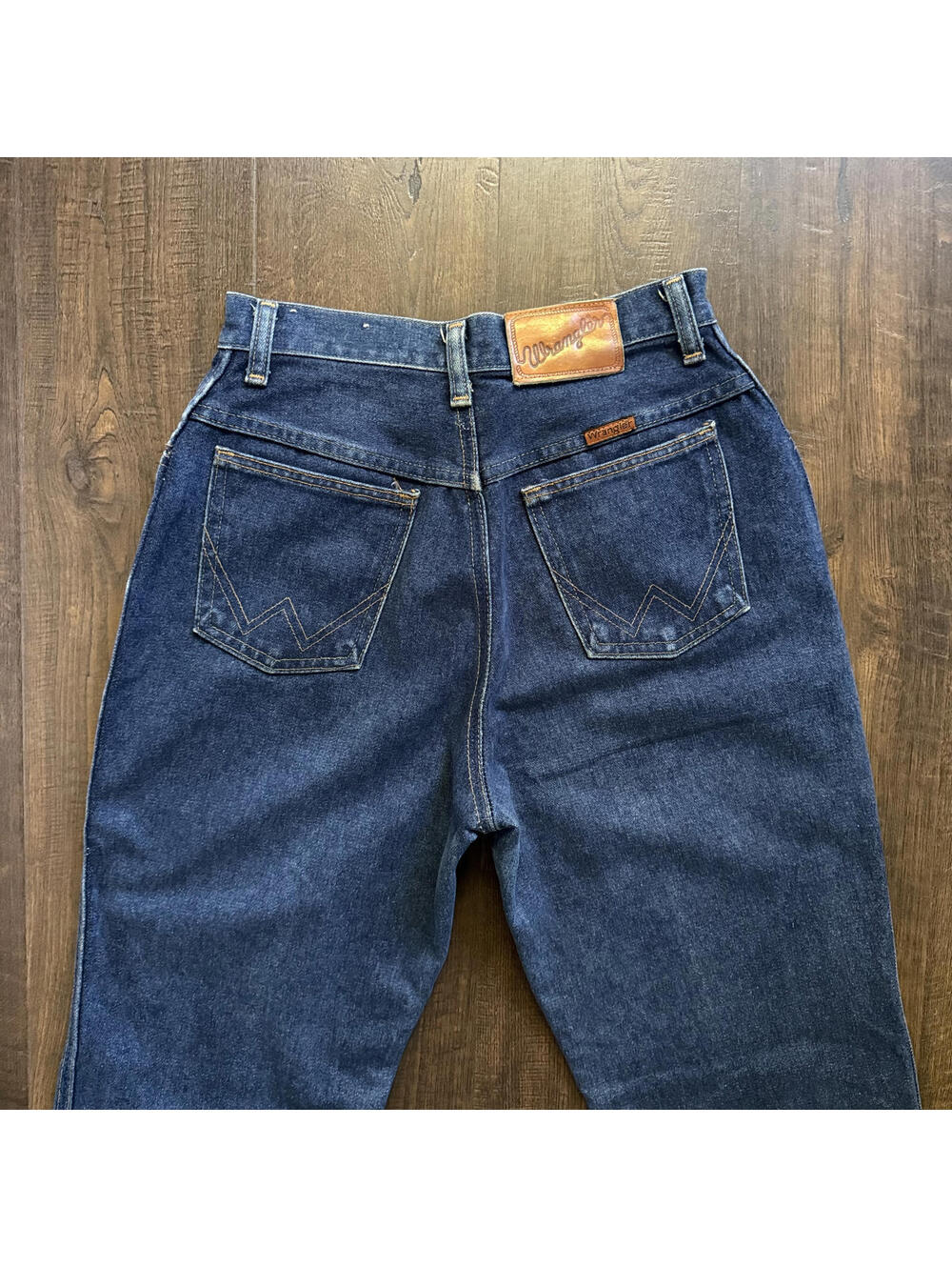 Vintage 70s Wrangler No Fault Jeans 24x31 Western Rodeo Cowgirl USA Cotton